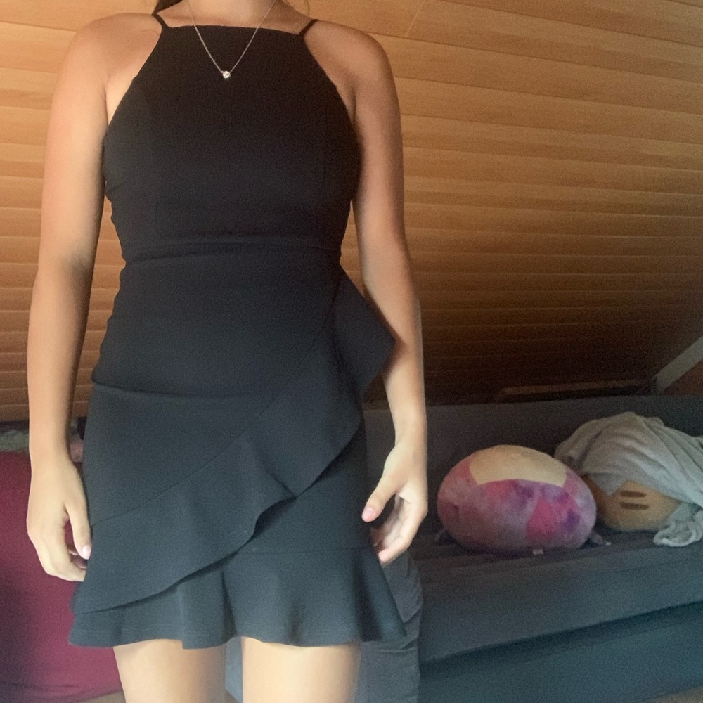 XS black lulus dress